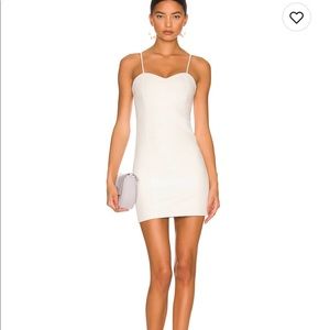 Alice and Olivia vegan leather dress